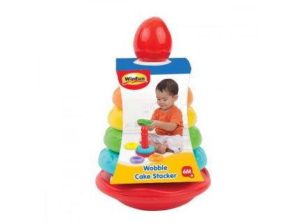 Sladká sušienková pyramída