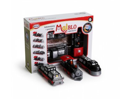 Magnetické vlaky a lokomotívy Malblo