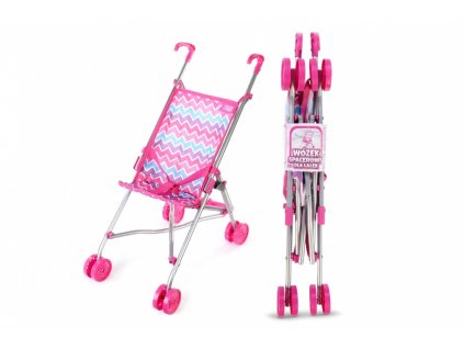 Kočík pre bábiky Natalia s dáždnikom