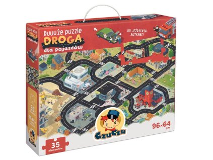 Obrovská skladačka - cesta pre vozidlá