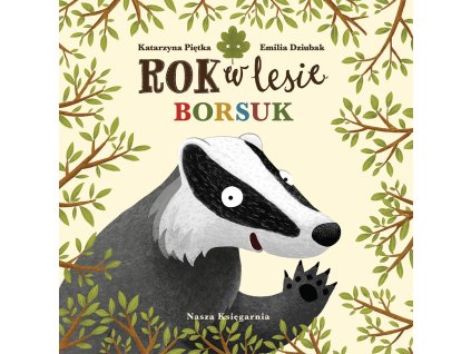 Kniha Rok v lese. Jazvec.