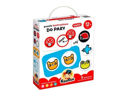 Kontrastné puzzle - páry