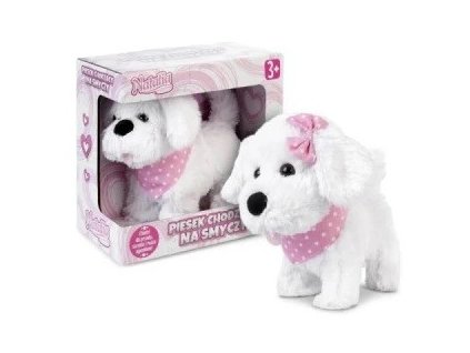 Interaktívny maskot, venčenie psa na vodítku Natália