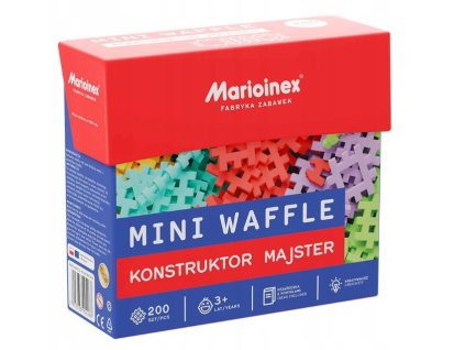 Mini vaflové bloky - majster staviteľov 200 kusov