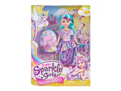 Bábika jednorožec princezná 10,5 palca