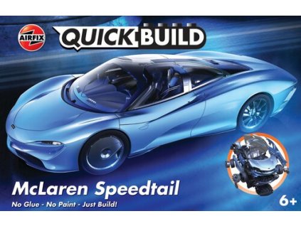 Rýchlostaviteľný plastový model McLarenu Speedtail