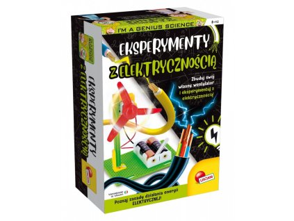 Vedecká súprava, som génius, experimentujem s elektrinou