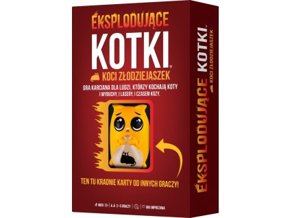 Hra Exploding Kittens: Zlodej mačiek