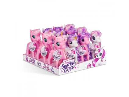 Figúrky jednorožca a poníka, balenie 12 kusov