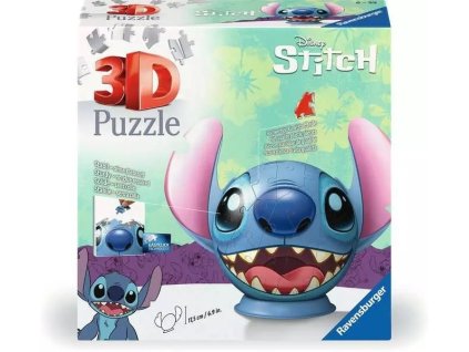 Disney Stitch 3D puzzle loptička