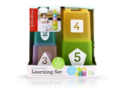Stohovacie poháre Infantino s loptičkou