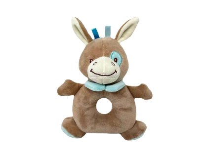 Hrkálka v tvare osla 18 cm