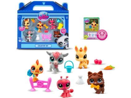 Littlest Pet Shop Farma s 5 figúrkami