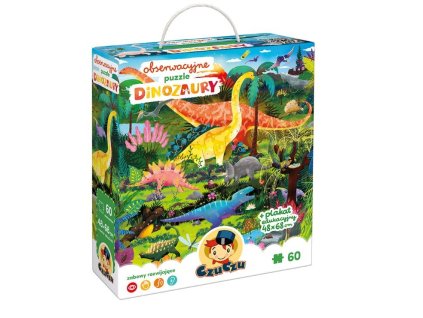 Pozorovacie puzzle - Dinosaury