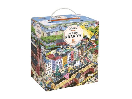 Puzzle PuzzleLove mesto Krakov 1000 dielikov