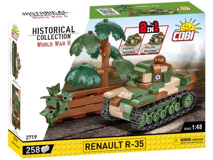 Renault R-35 z druhej svetovej vojny, 258 blokov