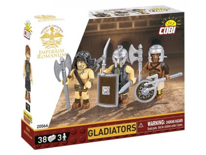Stavebné bloky Rímskej ríše - Gladiátori 3 figúrky