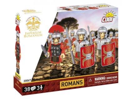 Stavebné bloky Rímskej ríše - Rimania 3 figúrky
