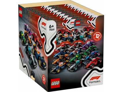 Minifigúrky 71049 Zberateľská edícia pretekárskeho auta F1 (vystavené 36 dielikov)