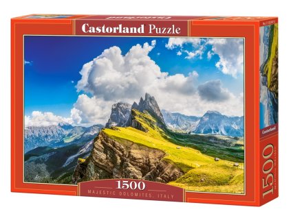 1500-dielne puzzle: Majestátne Dolomity, Taliansko