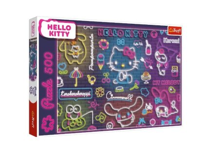 Puzzle Hello Kitty Neon 500 dielikov