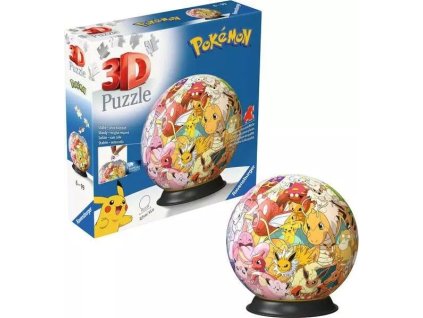 3D puzzle Pokémon Ball Postavy Pokémonov