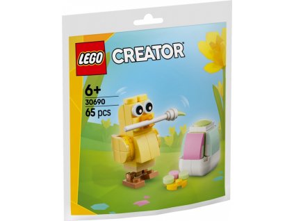 Creator Blocks 30690 Maľovanie na veľkonočné vajíčka s kuriatkou