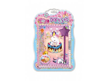 Pecoware diár s perom - mačička