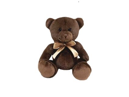 Plyšová hračka medvedík Czesio, 14,5 cm hnedá