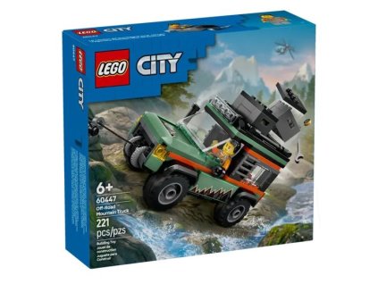 Mestské kocky 60447 Horský terénny kamión 4x4