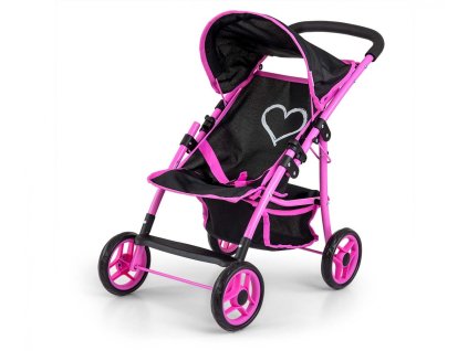 Kočík pre bábiky Natalie Prestige Black