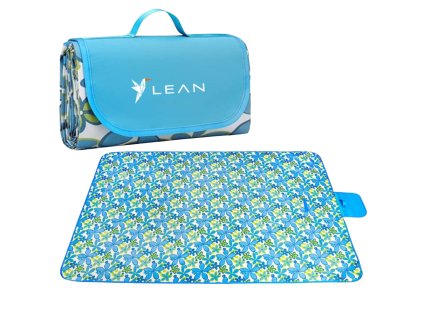 Skladacia pikniková plážová deka LEAN Patterns 150 x 200 cm