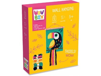 Kreatívna sada wow box macramé tukan