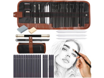 Skicovacia sada 29 dielov Maaleo 26134