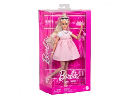 Barbie Luxusné šaty pre 3 bábiky s veľkou mašľou