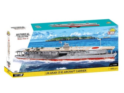 IJN Akagi lietadlová loď 3573 blokov