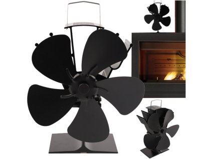 Kaminer 26206 5-listový krbový ventilátor