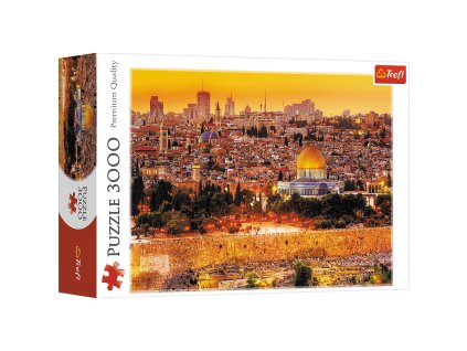 Puzzle - 3000 - Strechy Jeruzalema - Trefl 33032