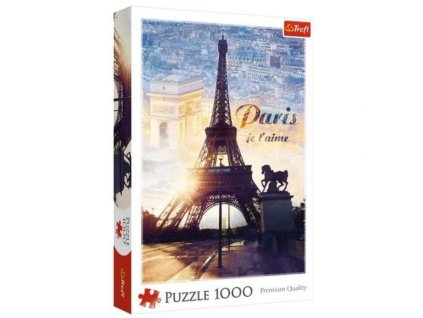 Puzzle - 1000 - Paríž za úsvitu - Trefl 10394