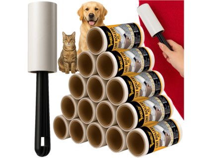 Valček na bielizeň - sada 15 roliek Purlov 25747