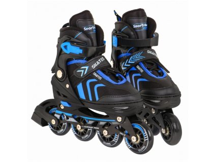Kolieskové korčule, sada 4V1 29-33 modré