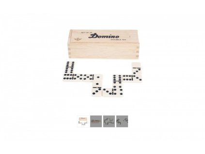Dvojitá domino hra 28 kusov