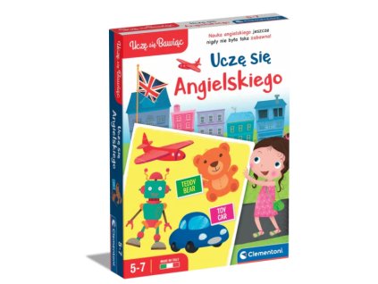 Vzdelávacia hra Učím sa anglicky Učím sa poľsky hraním Clementoni 50769
