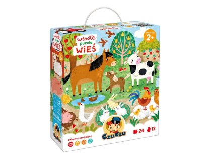 Veselé 24-dielne puzzle