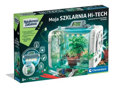 Vedecké zábavné laboratórium Skleník HI-TECH Botanický zážitok Poľský jazyk Clementoni 50915