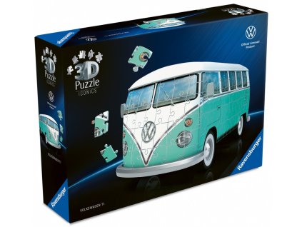 3D puzzle auto volkswagen t1