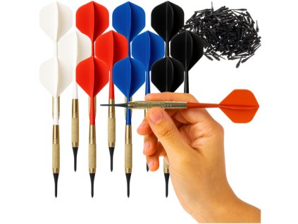 Sada šípok 12 ks + hroty Trizand 26100