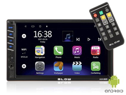 78-306# Rádio Blow AVH-9920 2din 7" GPS Android