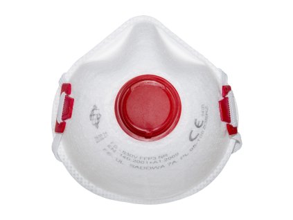 Filtračná polomaska ​​FS-630V FFP3, sada 3 ks (ventil), CE