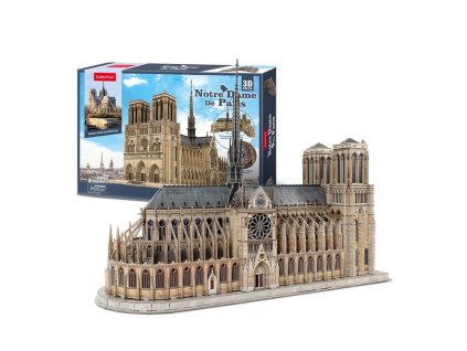3D puzzle 293 dielikov Katedrála Notre Dame
